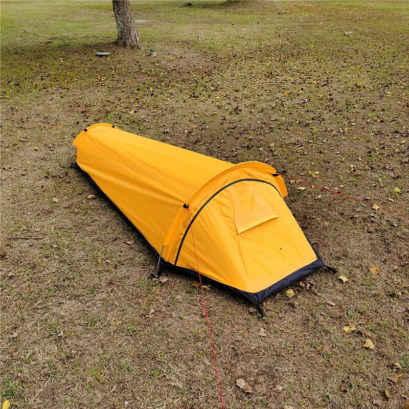Lightweight Single Person Camping Tent Sleeping Bag Hiking Gear