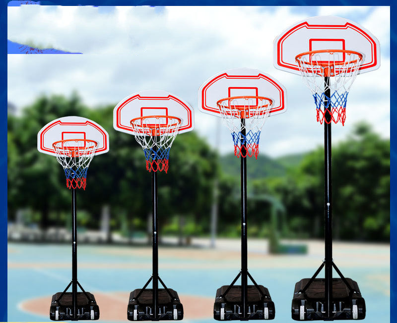 Outdoor Mobile Lifting Basketball Stand Teenagers And Children Outdoor Household