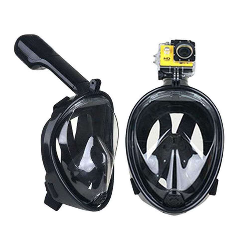 Anti Fog Full Face Snorkeling Mask Silicone Dry Diving Goggles