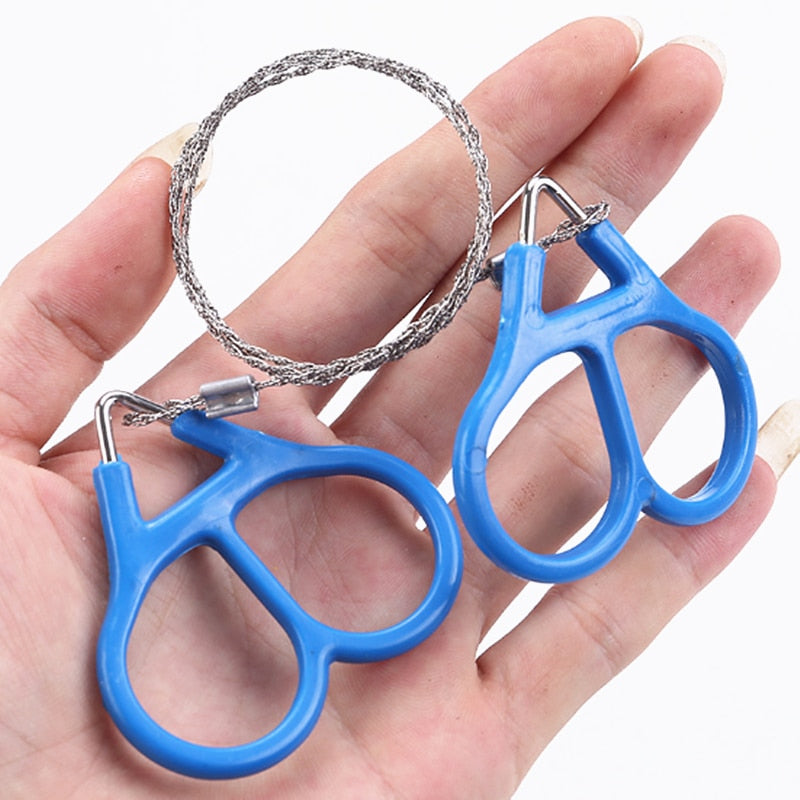 Hand Chain Saw Survival Steel Wire Saw Outdoor Camping Tool