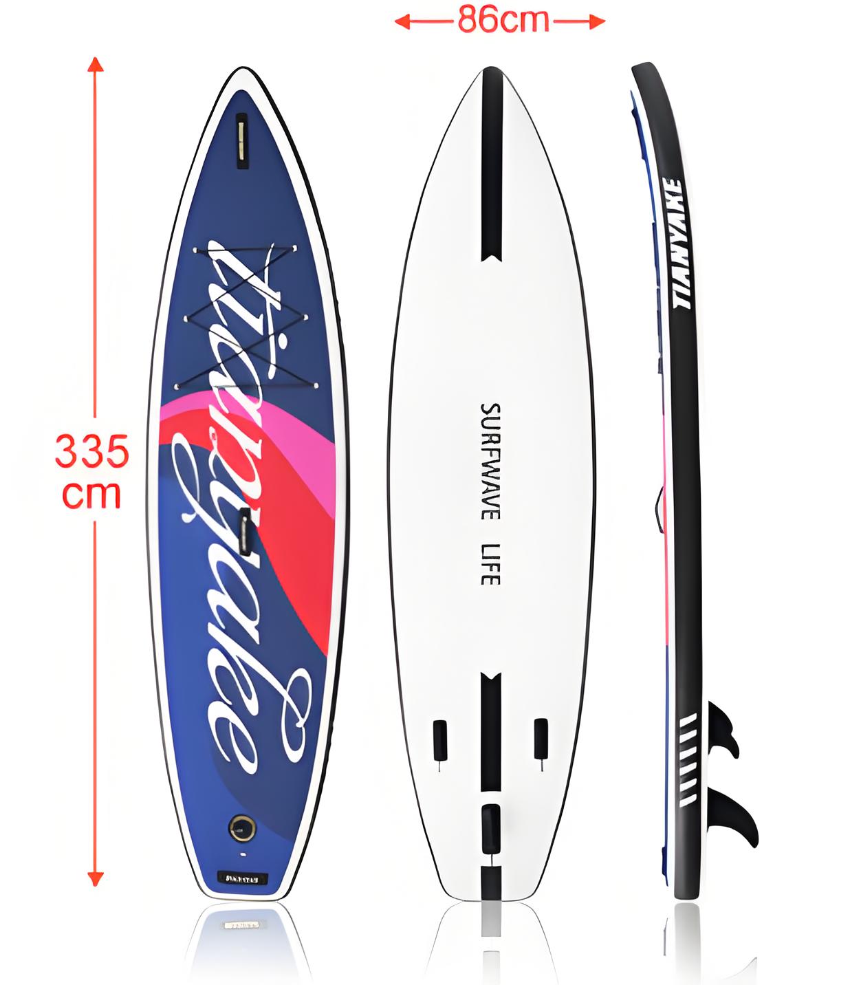 11' All-Around Pro SUP Board – Giant Wave Paddle Board