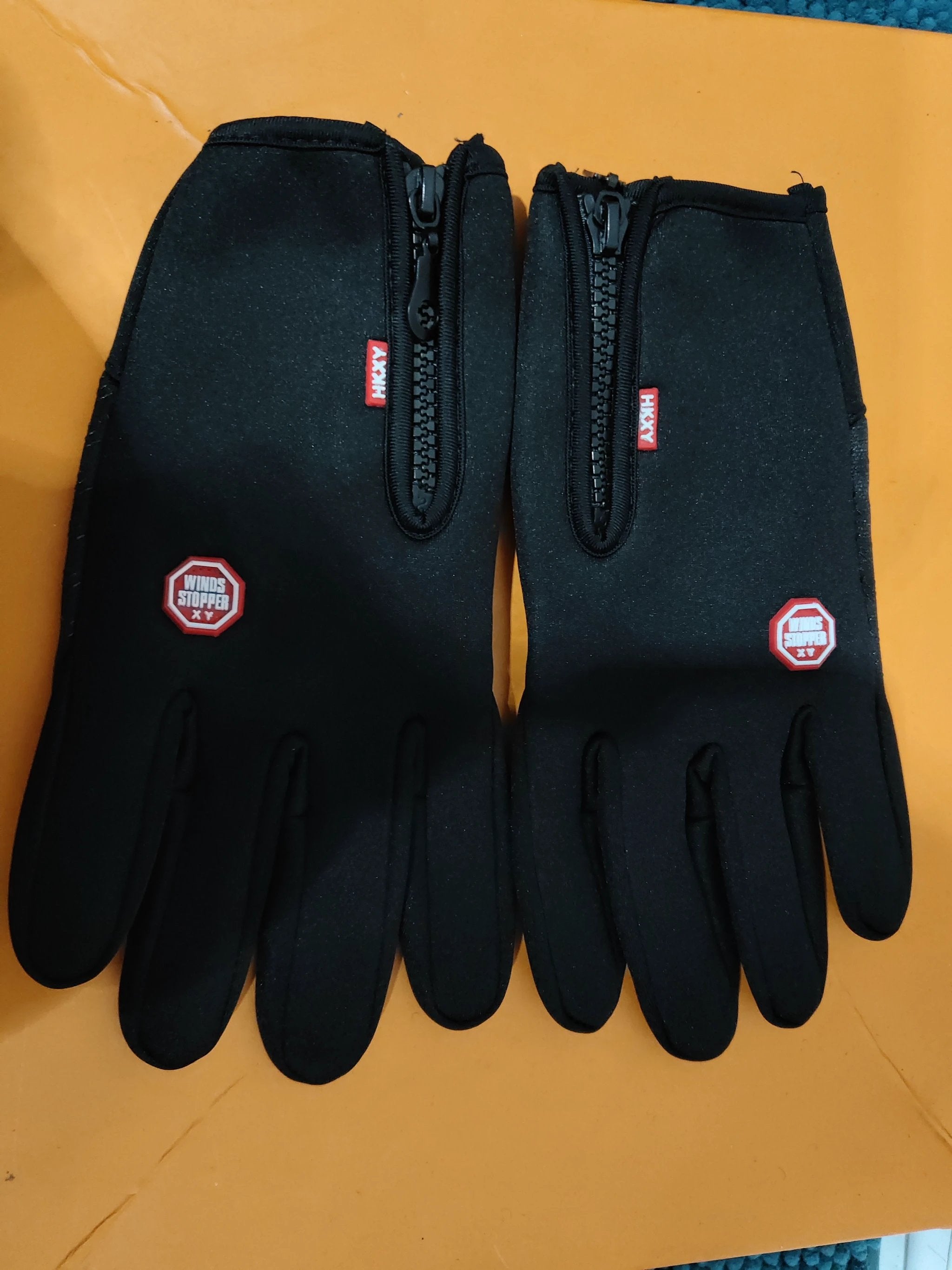 Winter Sports Gloves Men's Non-slip Thick Windproof Finger Warm