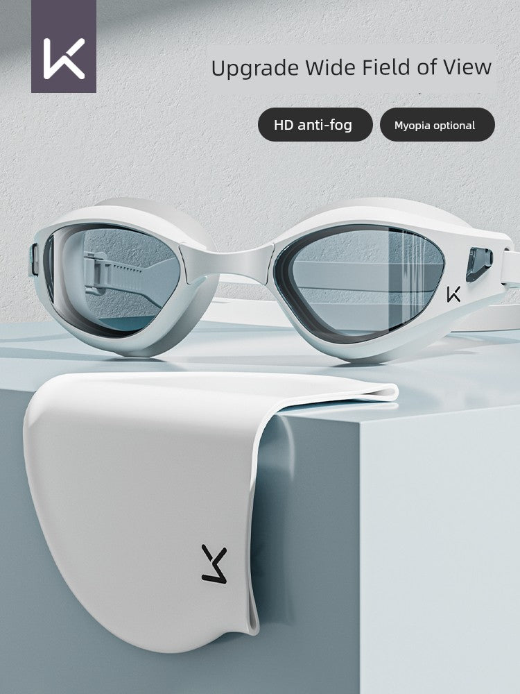 Anti Fog Swimming Goggles Waterproof HD Myopia Professional Swim Glasses