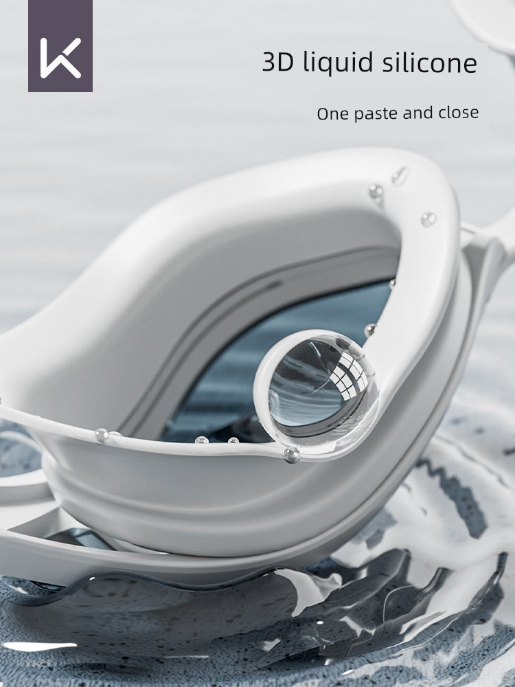 Anti Fog Swimming Goggles Waterproof HD Myopia Professional Swim Glasses