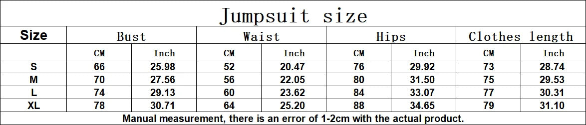 Women Jumpsuit Sleeveless Slim Activewear