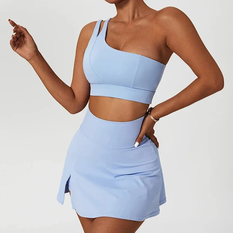 Versatile Activewear Women's Tracksuit & Skirt Set