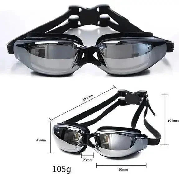 ClearView HD Swim Goggles – Adjustable Straps & Comfort Fit
