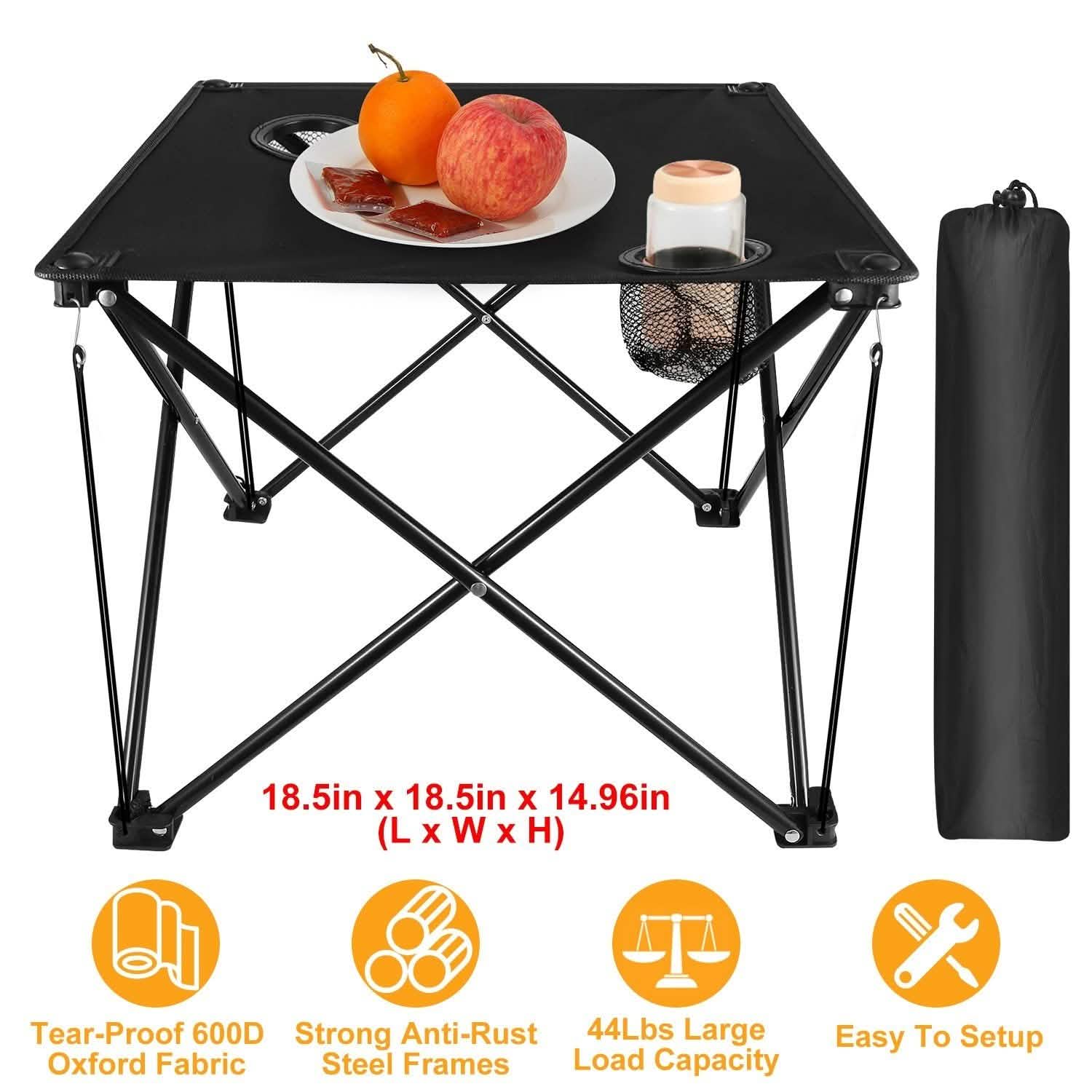 Foldable Camping Table Portable Travel Desk