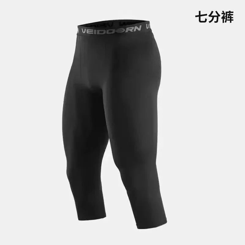 Men’s Compression Leggings – Cool-Dry Sports & Running Tights