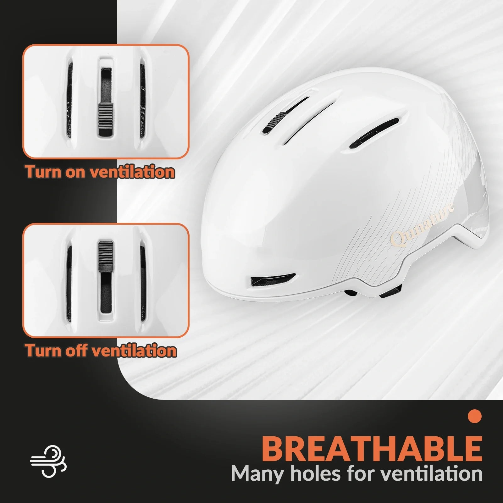 Ski Helmet with Adjustable Ventilation and Detachable Liner for Winter Sports