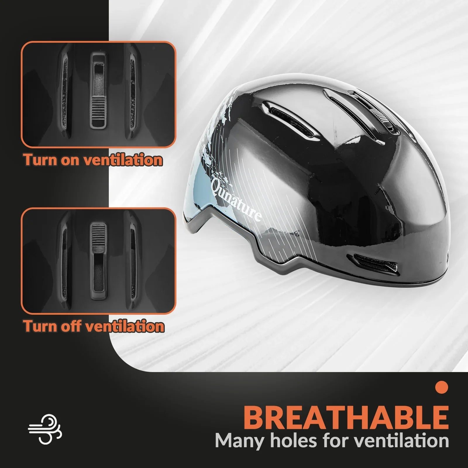 Ski Helmet with Adjustable Ventilation and Detachable Liner for Winter Sports